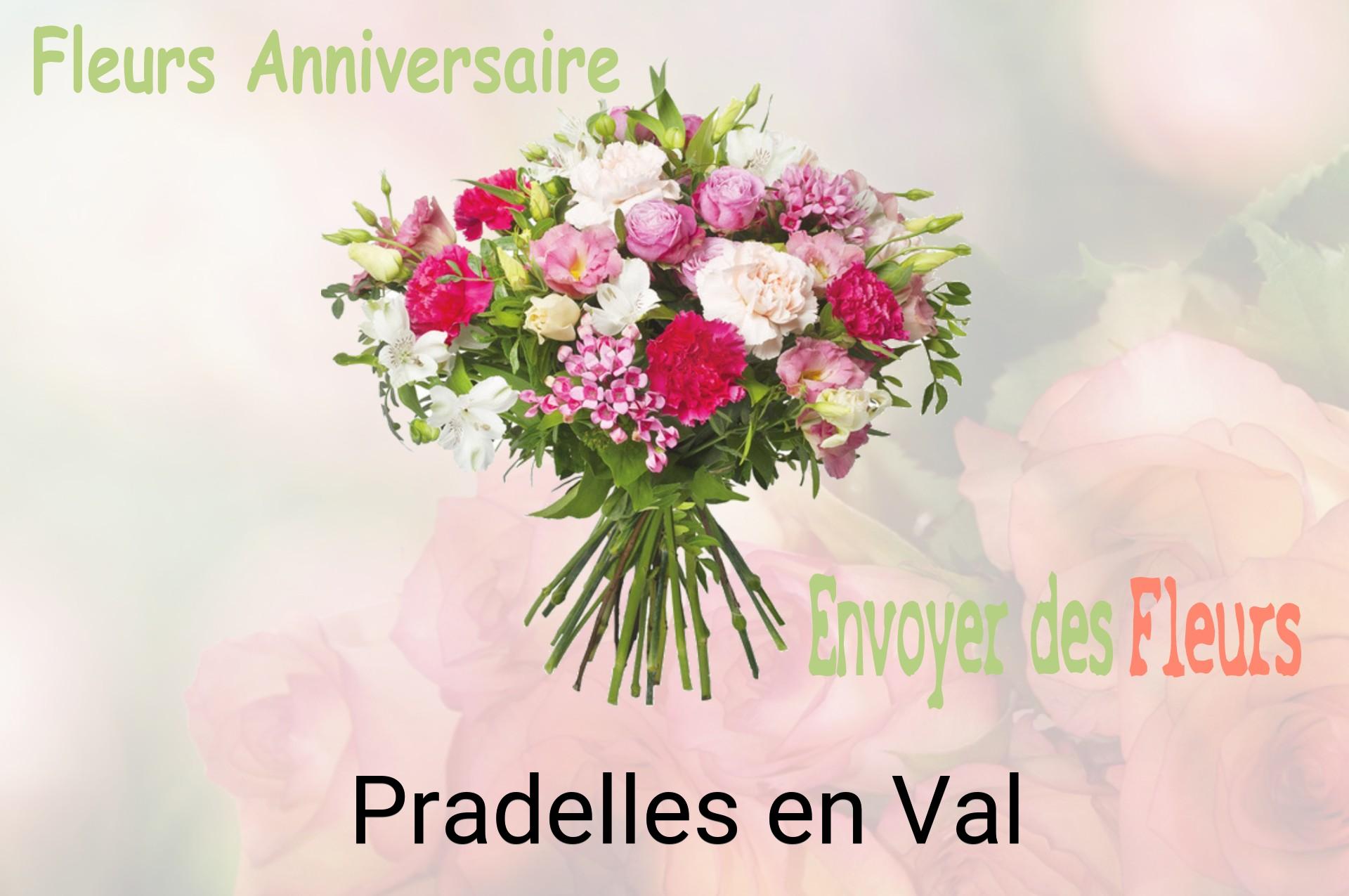 Bouquet de fleurs d’anniversaire livré à Pradelles-en-Val